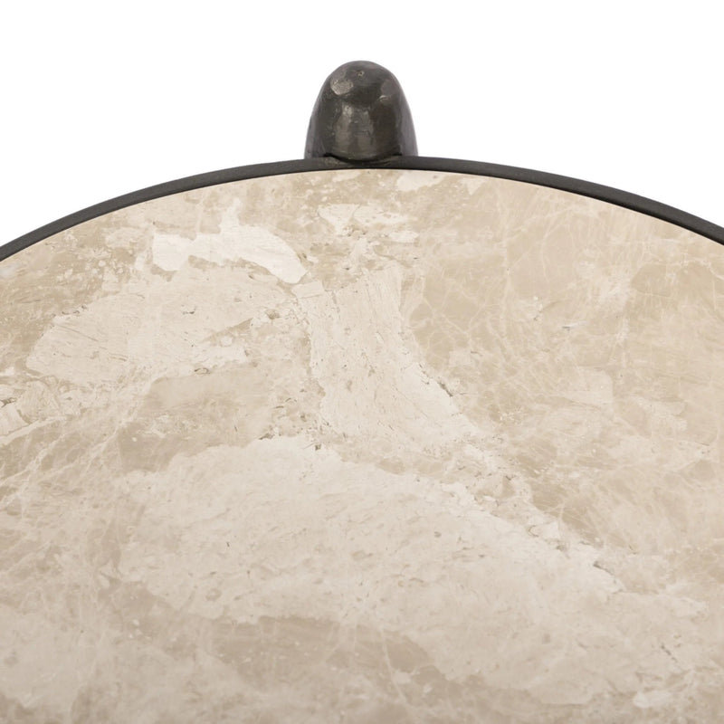 Ruthie Lunar Marble End Table | shipping 8/24/2025