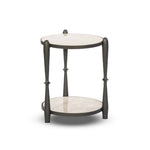 Ruthie Lunar Marble End Table | shipping 8/24/2025