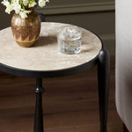 Ruthie Lunar Marble End Table | shipping 8/24/2025