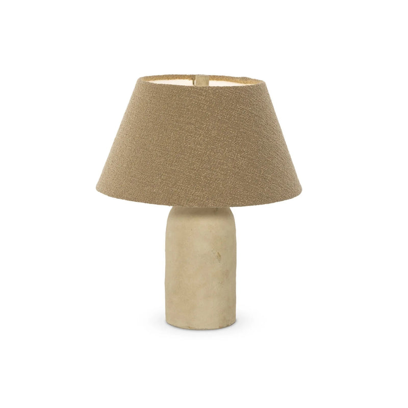 Sagredo Taupe Boucle Table Lamp | shipping 7/20/2025