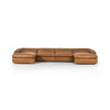 Saldana Lorento Cognac 4Pc Double Chaise | shipping 11/20/2025