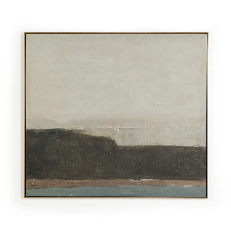 Sediment Vertical Grain White Oak Floater by Paul Meyer