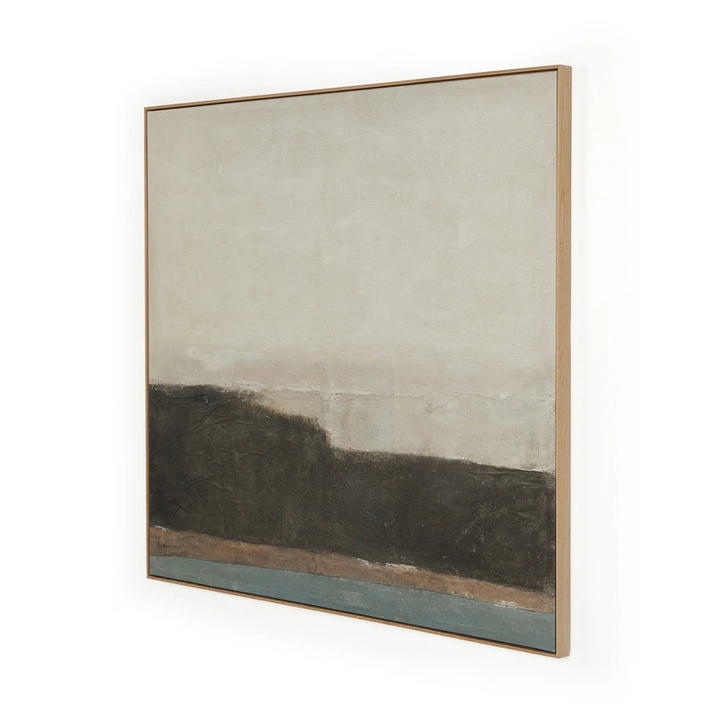Sediment Vertical Grain White Oak Floater by Paul Meyer