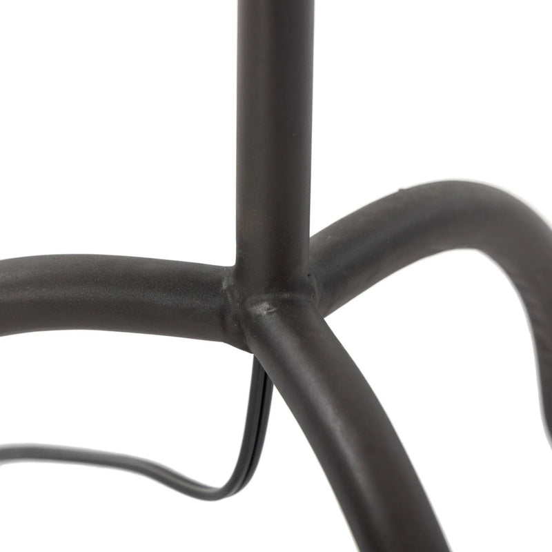 Selby Black Wrought Iron Floor Lamp | shipping 8/3/2025