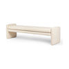 Serena Durham Cream Accent Bench | shipping 5/26/2025