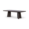 Shavano Espresso Oak Dining Table | ready to ship!