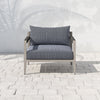Sherwood Grey/Charcoal Outdoor Chair | ready to ship!