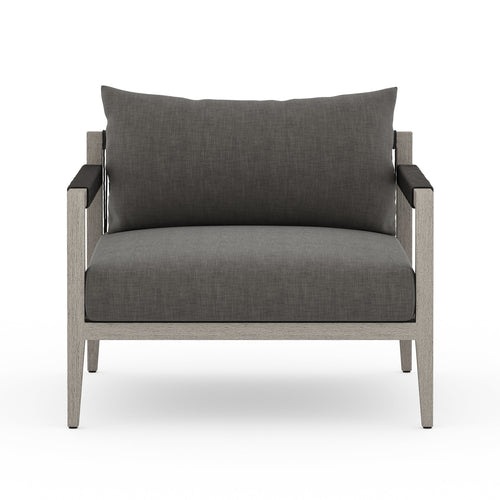 Sherwood Grey/Charcoal Outdoor Chair | ready to ship!