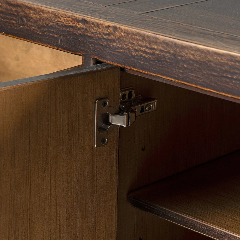 Shizuko Distressed Walnut Sideboard | shipping 5/30/2025