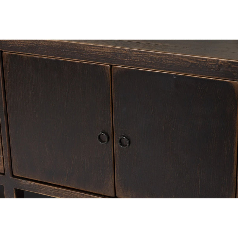 Shizuko Distressed Walnut Sideboard | shipping 5/30/2025