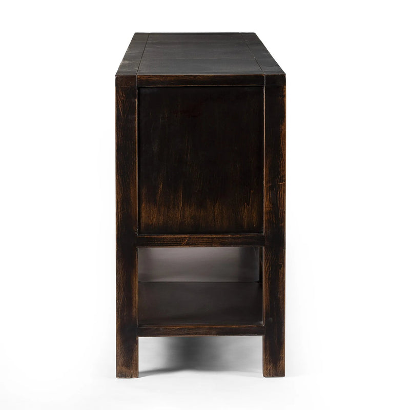 Shizuko Distressed Walnut Sideboard | shipping 5/30/2025
