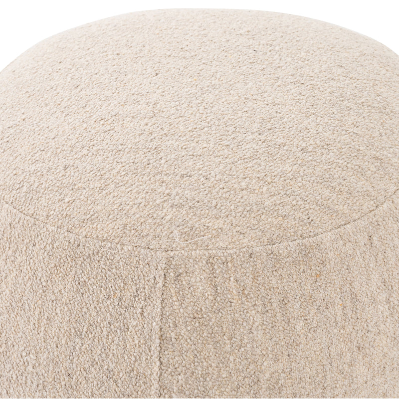 Sia Athena Taupe Ottoman | ready to ship!