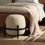 Sia Athena Taupe Ottoman | ready to ship!