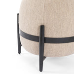 Sia Athena Taupe Ottoman | ready to ship!