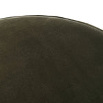 Sinclair Surrey Olive Large Round Ottoman | ready to ship!