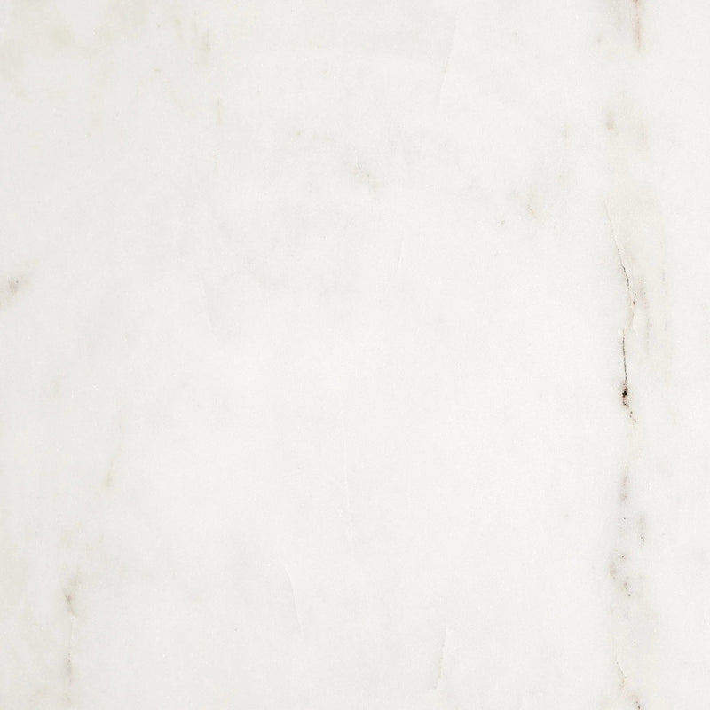 Skylar Polished White Marble End Table | ready to ship!