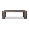 Soho Aged Natural Oak Veneer Dining Table | ready to ship!