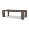 Soho Aged Natural Oak Veneer Dining Table | ready to ship!