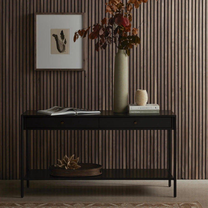 Soto Black Console Table | ready to ship!