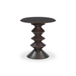Stacked Reclaimed Russet End Table | ready to ship!
