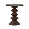 Stacked Reclaimed Russet End Table | ready to ship!