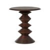 Stacked Reclaimed Russet End Table | ready to ship!