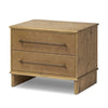 Stella Hazel Oak Veneer Nightstand | shipping 6/3/2025