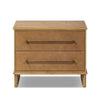 Stella Hazel Oak Veneer Nightstand | shipping 6/3/2025
