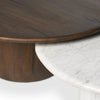 Stuart White Calacatta Marble Nesting Coffee Tables - MIX & Match