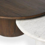 Stuart White Calacatta Marble Nesting Coffee Tables - MIX & Match