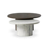 Stuart White Calacatta Marble Nesting Coffee Tables - MIX & Match