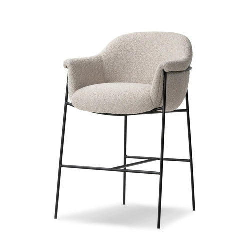 Suerte Matte Ebony Bar Stool | ready to ship!