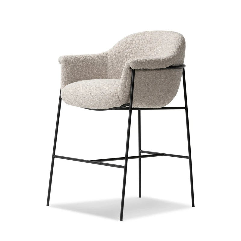 Suerte Matte Ebony Bar Stool | ready to ship!