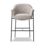 Suerte Matte Ebony Bar Stool | ready to ship!