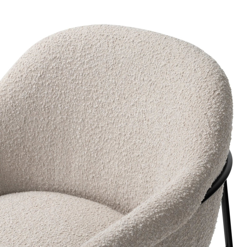 Suerte Matte Ebony Bar Stool | ready to ship!