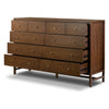 Sullivan Saddle Tan 10 Drawer Dresser | shipping 6/18/2025
