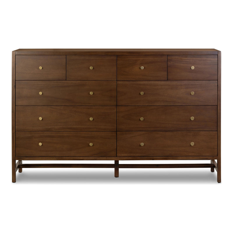 Sullivan Saddle Tan 10 Drawer Dresser | shipping 6/18/2025
