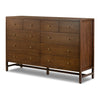 Sullivan Saddle Tan 10 Drawer Dresser | shipping 6/18/2025