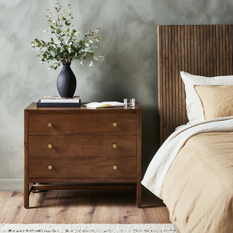 Sullivan Saddle Tan Nightstand | ready to ship!