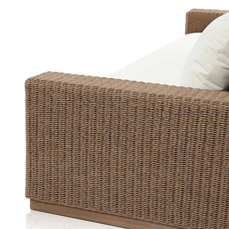Suri Arashi Salt Outdoor Sofa 106" | ready to ship!