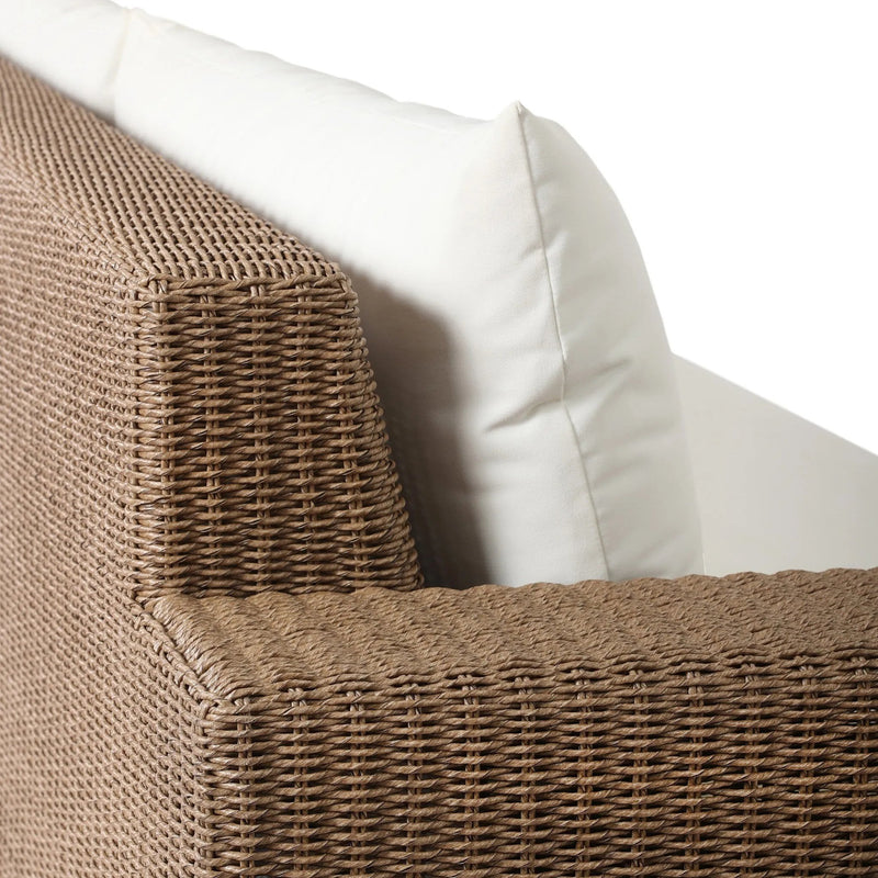 Suri Arashi Salt Outdoor Sofa 106" | ready to ship!