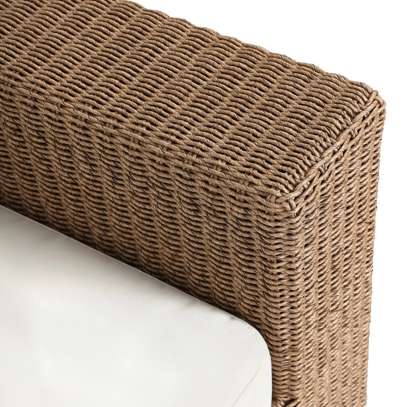 Suri Arashi Salt Outdoor Sofa 106" | ready to ship!