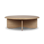 Surie Sandy Oak Resawn Coffee Table | ready to ship!