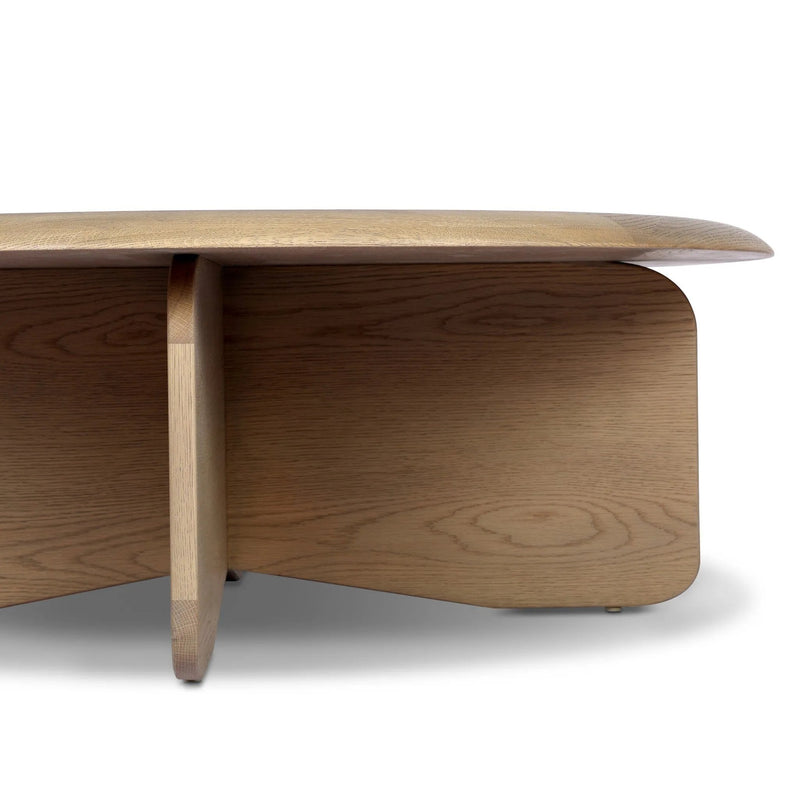 Surie Sandy Oak Resawn Coffee Table | ready to ship!