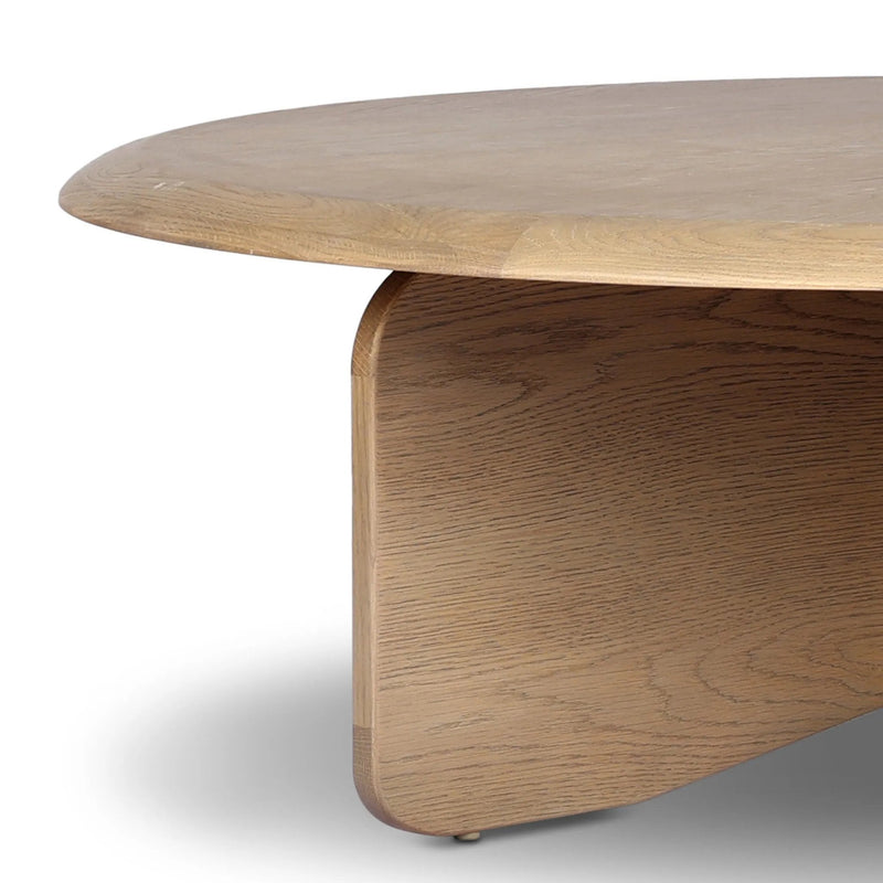 Surie Sandy Oak Resawn Coffee Table | ready to ship!