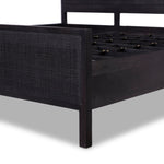 Sydney Black Wash King Bed | ready to ship!