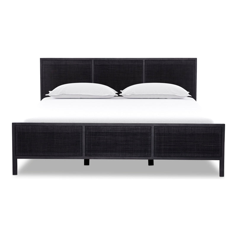 Sydney Black Wash King Bed | ready to ship!
