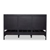 Sydney Black Wash King Bed | ready to ship!