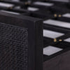 Sydney Black Wash King Bed | ready to ship!