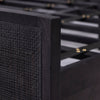 Sydney Black Wash Queen Bed | ready to ship!